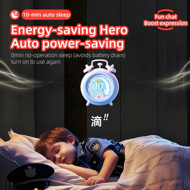 

KSUN UT110 Portable Radio Little Hero Kid's Walkie Talkie Accessory Outdoor Equipment for Playing and Camping