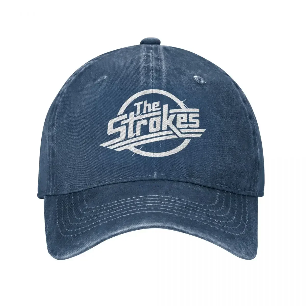 Strokes Rock Music Men Women Baseball Cap Distressed Cotton Hats Cap Vintage Outdoor Activities Adjustable Fit Sun Cap