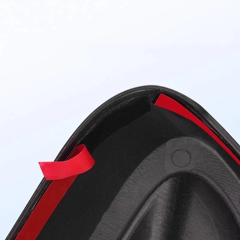 

For BMW X5 G05 2023 2024 2025 Bright Black Warrior Exterior Trim Front Bumper Fangs Cover, Air outlet Frame Cover, Fender Cover