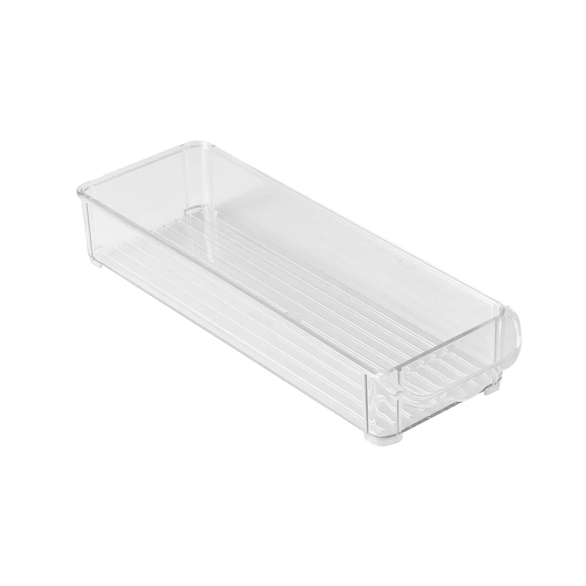 

Plastic Airtight Container Large Capacity Slim Bins For Kitchen Pantry Fridge Storage Organizer Food Container Bin
