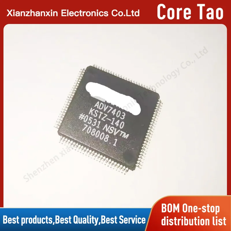 1pcs/lot ADV7403KSTZ-140 ADV7403KSTZ ADV7403 QFP100 Video interface chips in stock