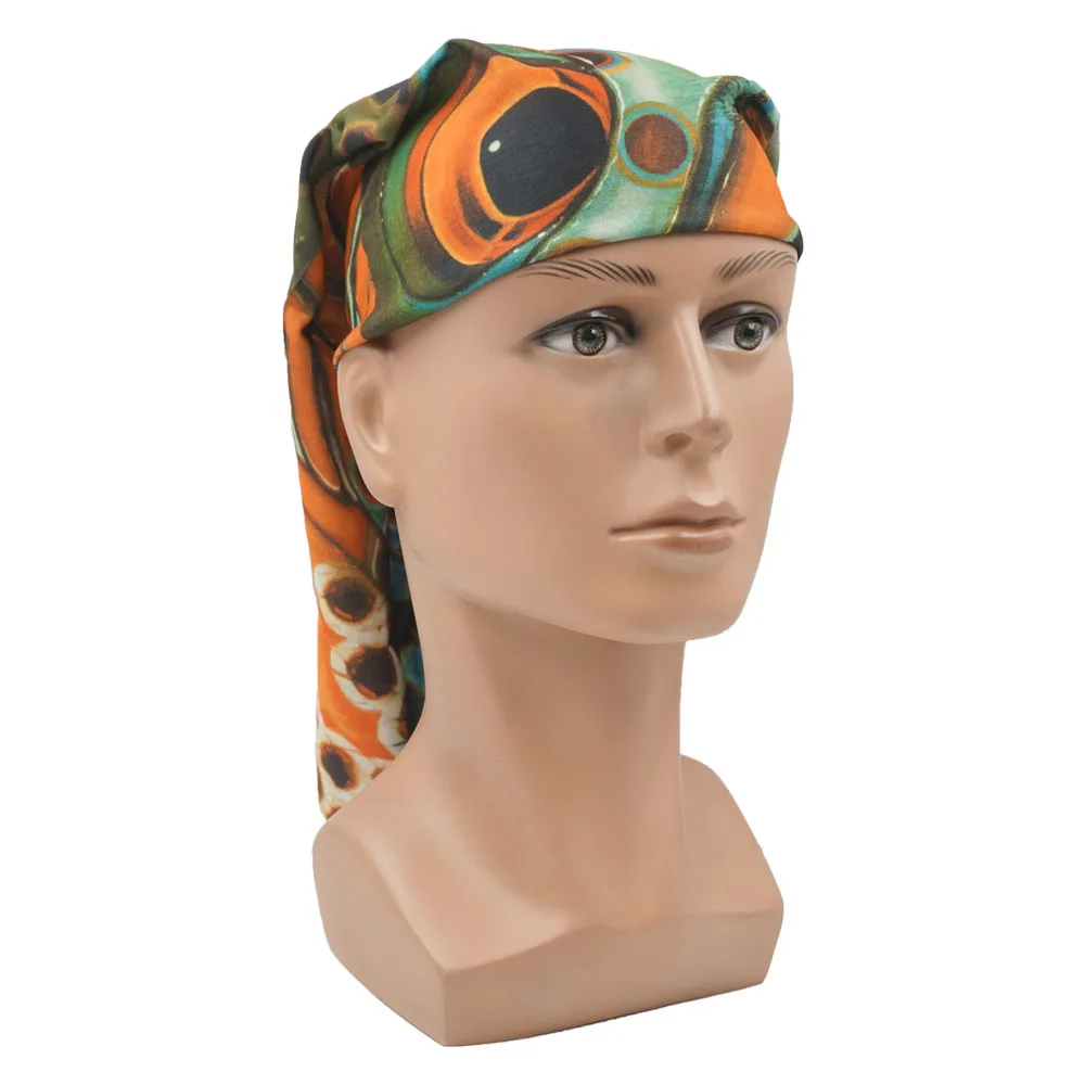 Peixe à prova de vento Padrão Pescoço Warmer Gaiter Multifuncional Headscarf Mãe/Pai Presentes de Aniversário Seamless Bandanas Ciclismo Headband