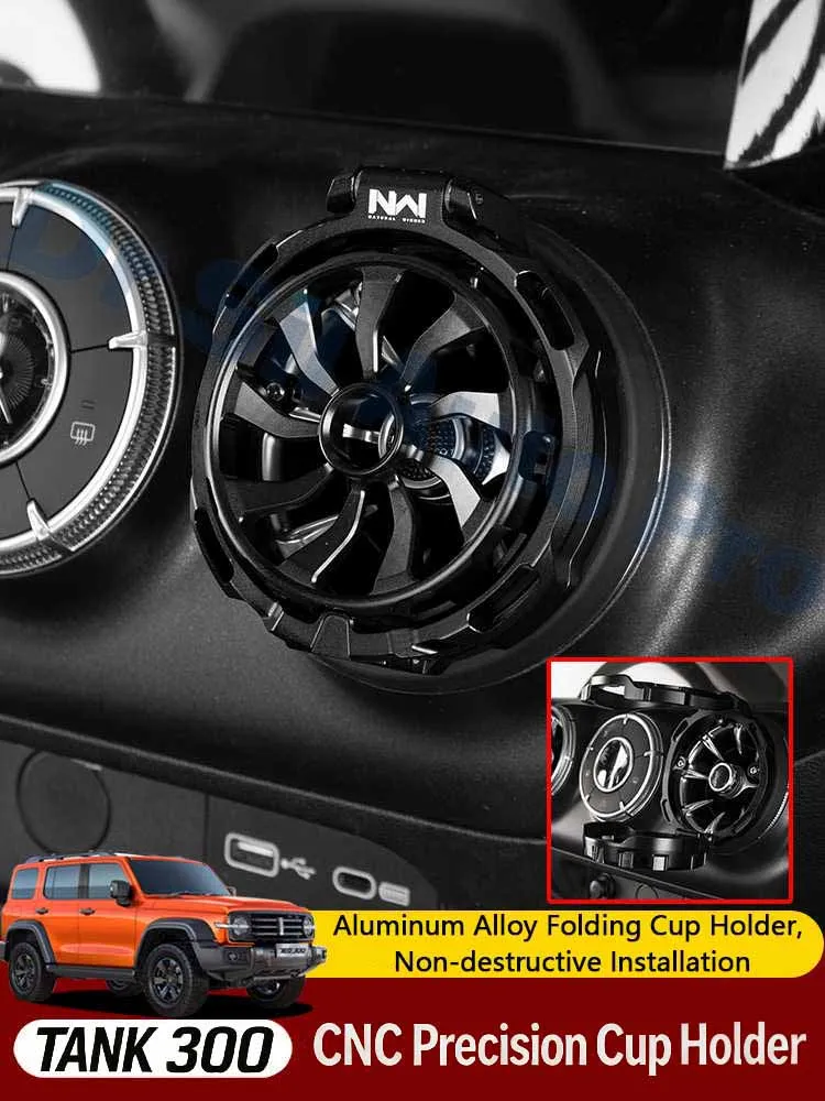 For Tank 300 400 Car Air Vent Cup Holder Interior Modification Drink Holder Stand Practical Accessories