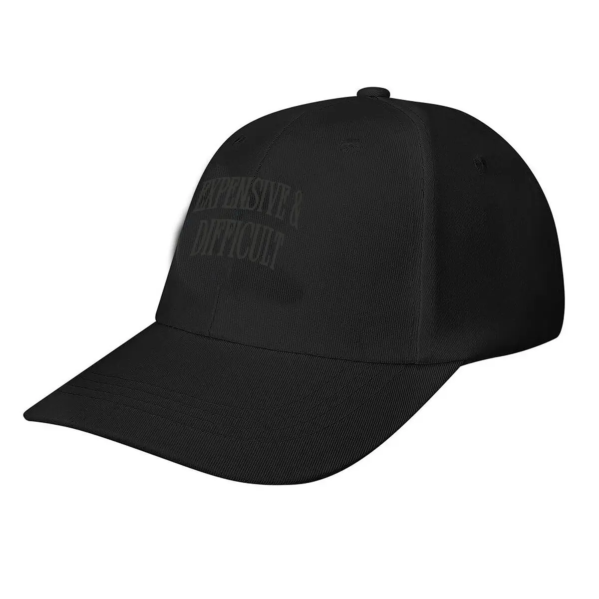 Expensive Difficult Metal Wall Sign Baseball Cap Fashion Men Sunhat Women's Outdoor Sports Snapback Cap