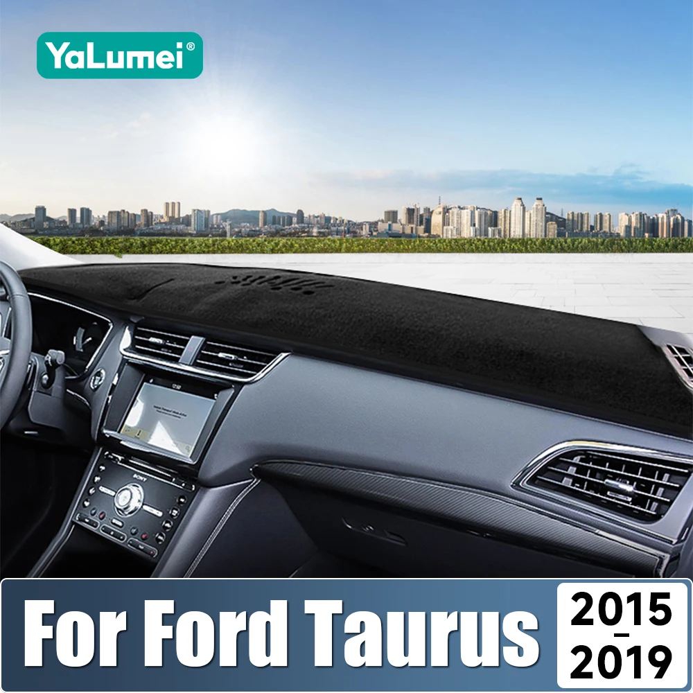 

Для Ford Taurus 2015-2019: Накладка на приборную панель, солнцезащитный коврик, противоскользящий коврик для приборной панели, аксессуары