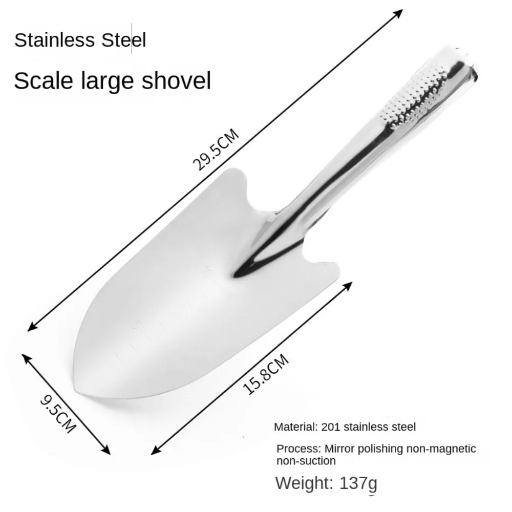 Easy to Use stainless steel Garden Trowel Heavy Duty Ergonomic Grip Hand Shovel for Digging Garden Hand Shovel Planting