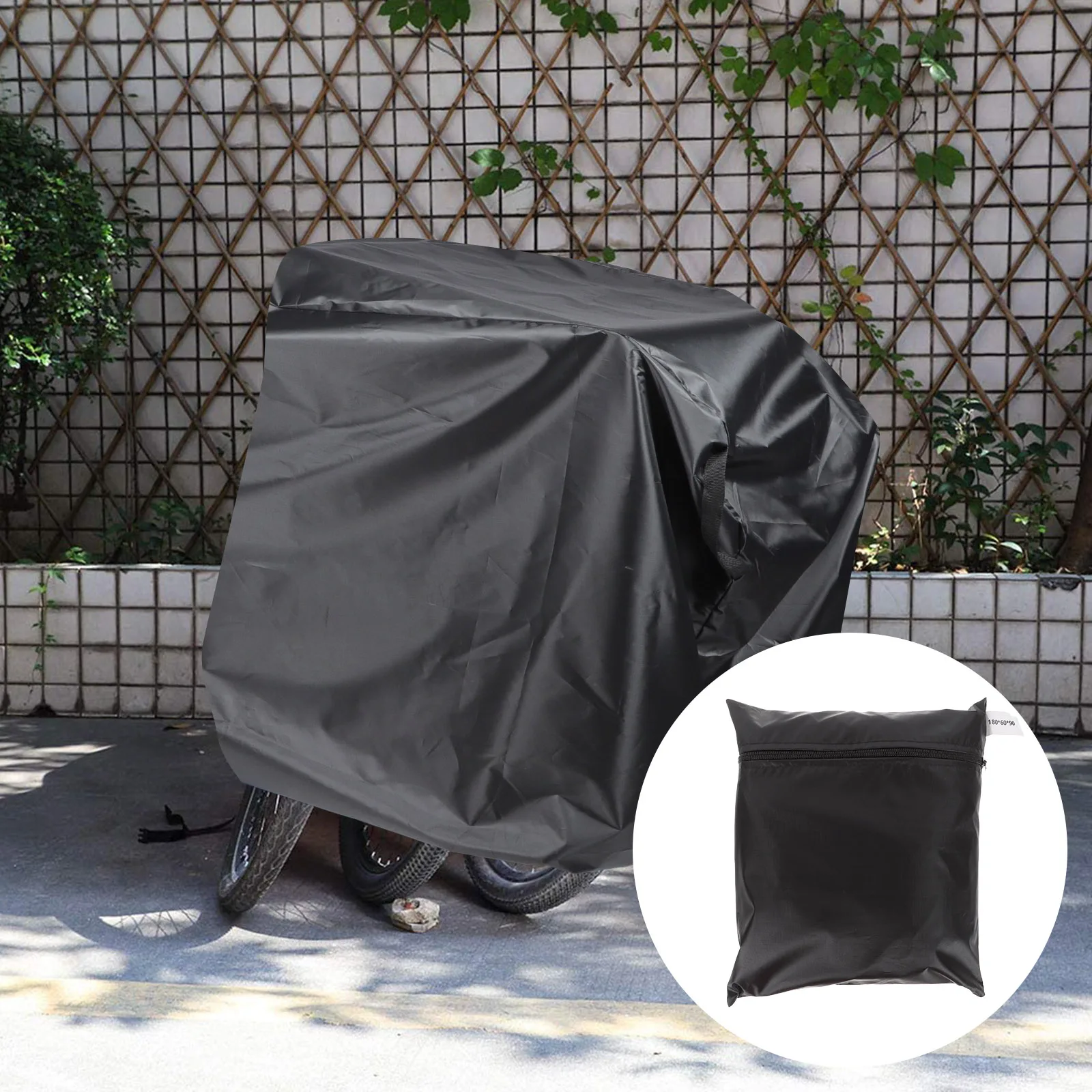 

Universal Mountain Bike Cover Waterproof Dust-Proof Outdoor Storage Cover Heat Resistant Scratch-Free For Bicycle Body