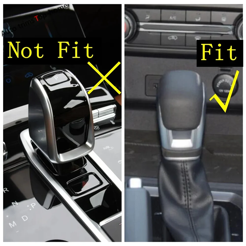 غطاء ذراع السرعة شيفتر المقبض علبة التروس ملصق مقبض ABS اكسسوارات السيارات الكسوة لشيري تيجو 8 / 3X / 5X 2018 2019 - 2023