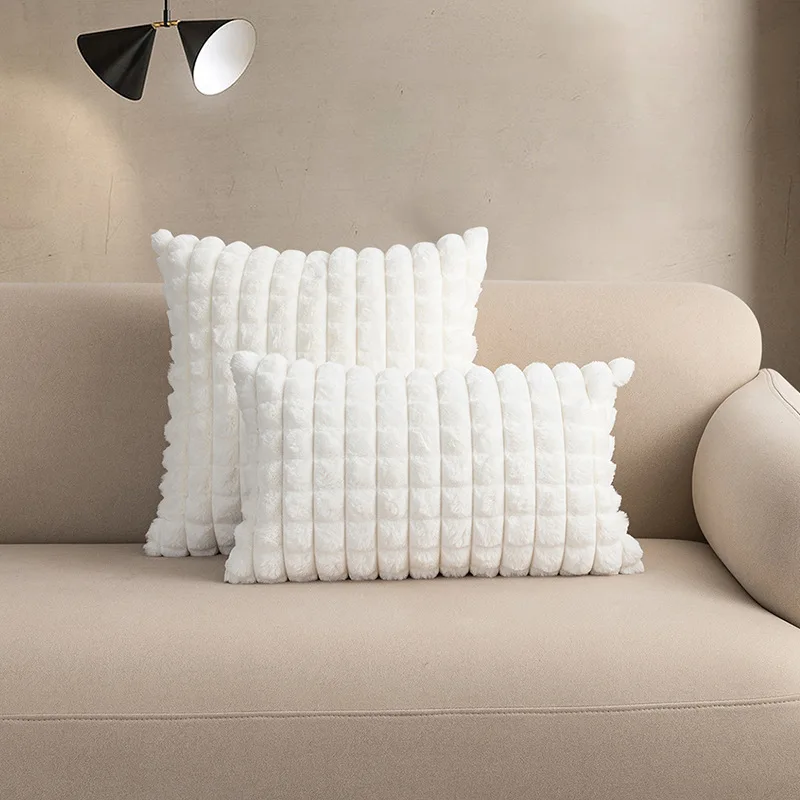 

Nordic Ins Sofa Pillowcase, Plush Cushion Cover, Small Fragrant Model Room, Bedside Cushion Cover, Wholesale