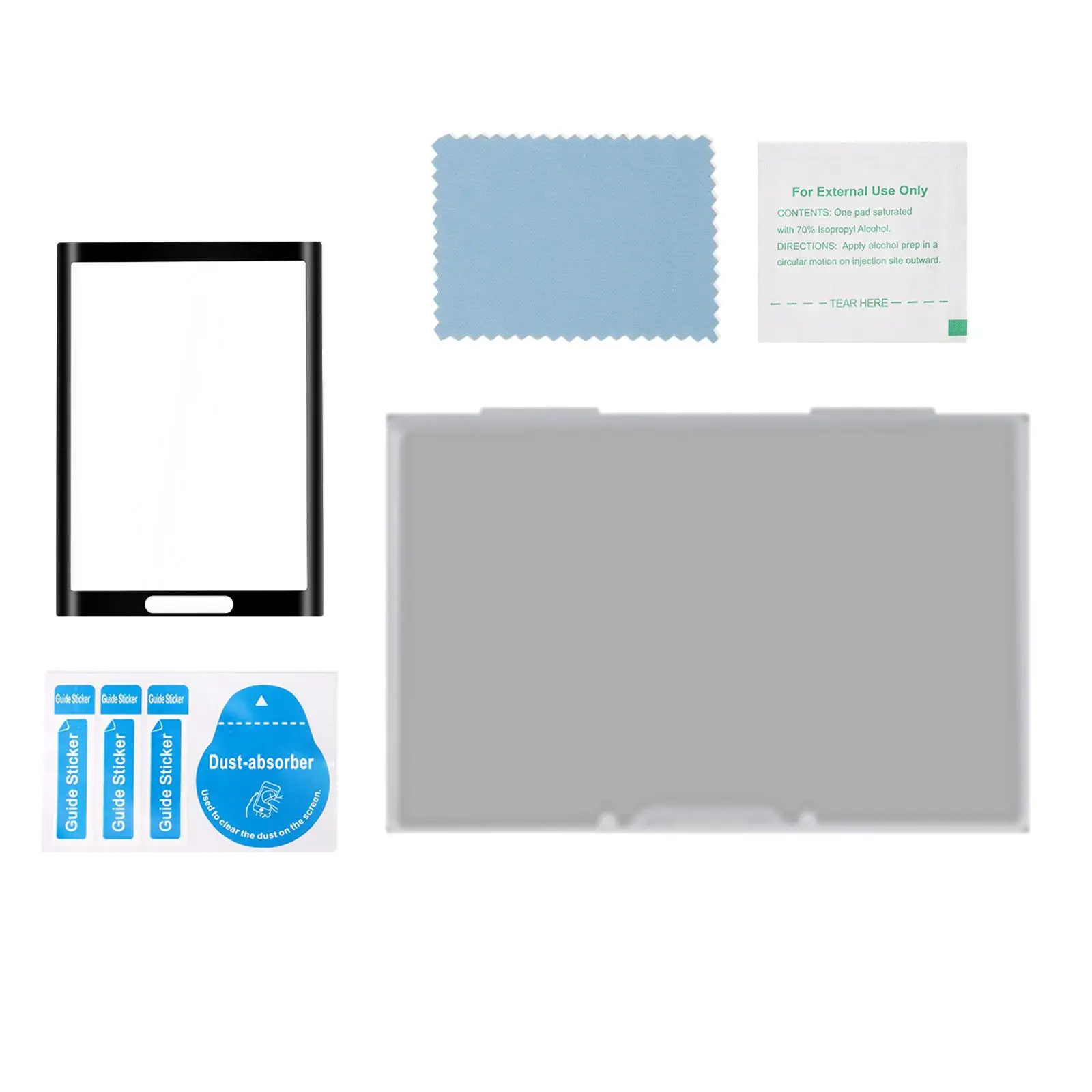 Replacement Tempered Film Bubble Free Fingerprint Resistant Dustproof Protective