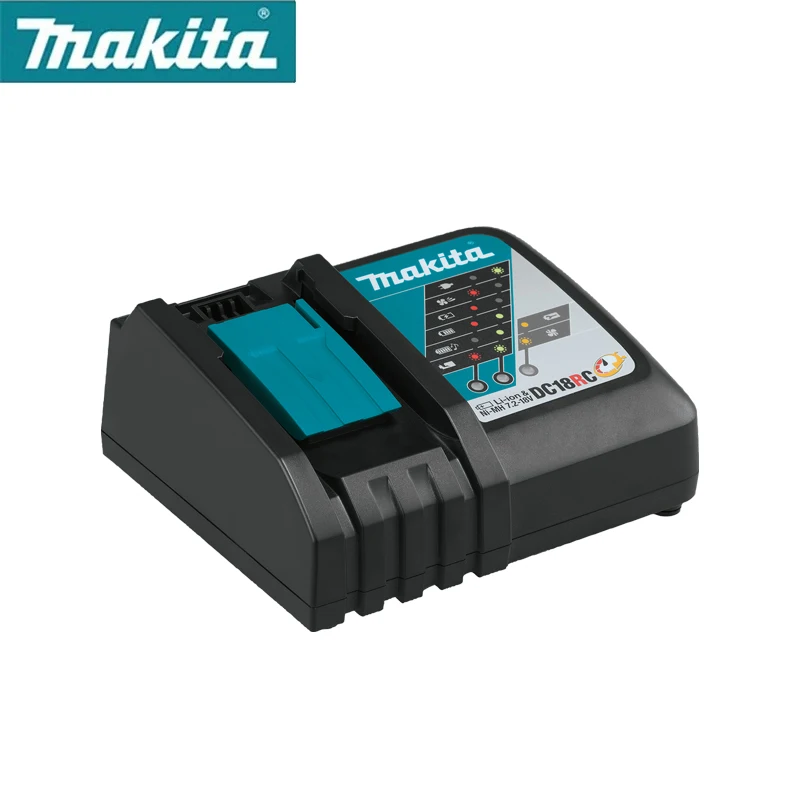 MAKITA DC18RD 18V Dual Port Rapid Optimum Charger DC18SD 7.2-18V Standard Charger DC18RC Rapid Charger Power Tool Accessories