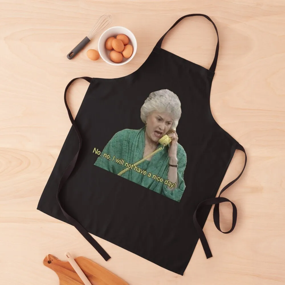 

Dorothy Zbornak - The Golden Girls Sticker Apron Art Kitchen Chef painting Apron