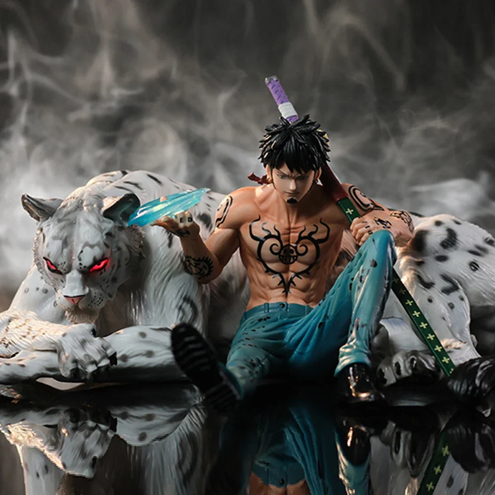 

One Piece Trafalgar Law Bt Bear Monster Trafalgar D. Water Law Action Figures Anime Collection Model Ornaments Toys Gifts