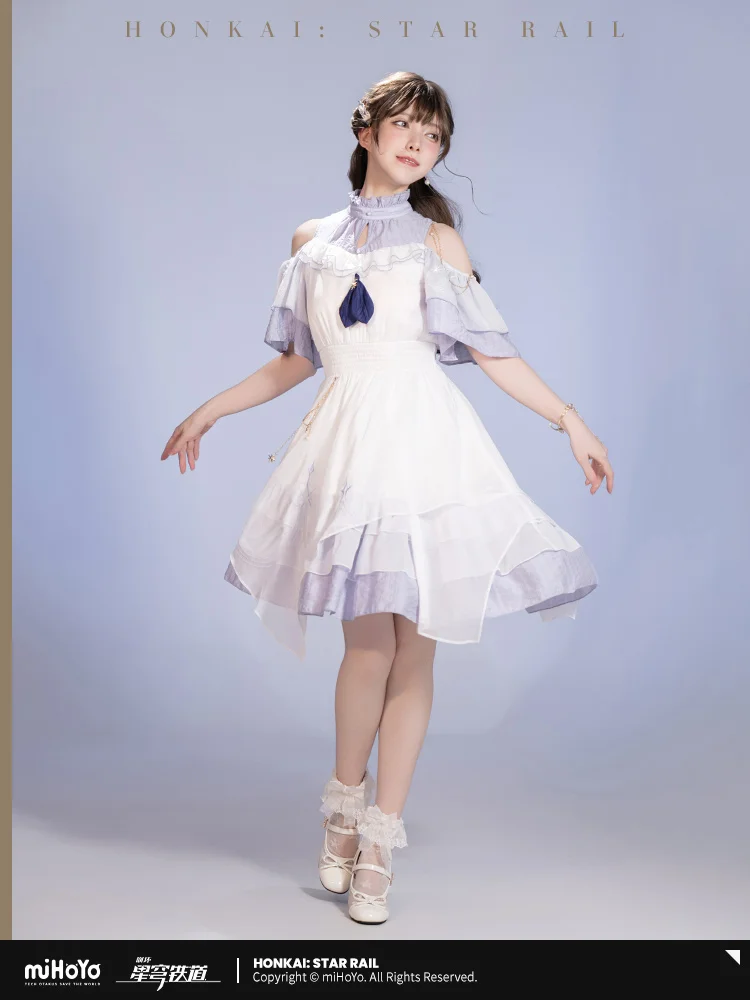 Pre-vendita ufficiale MiHoYo Gioco Honkai Star Rail Robin Lolita Gonna Costume Cosplay Nuove donne Abito moda quotidiana Regalo di compleanno