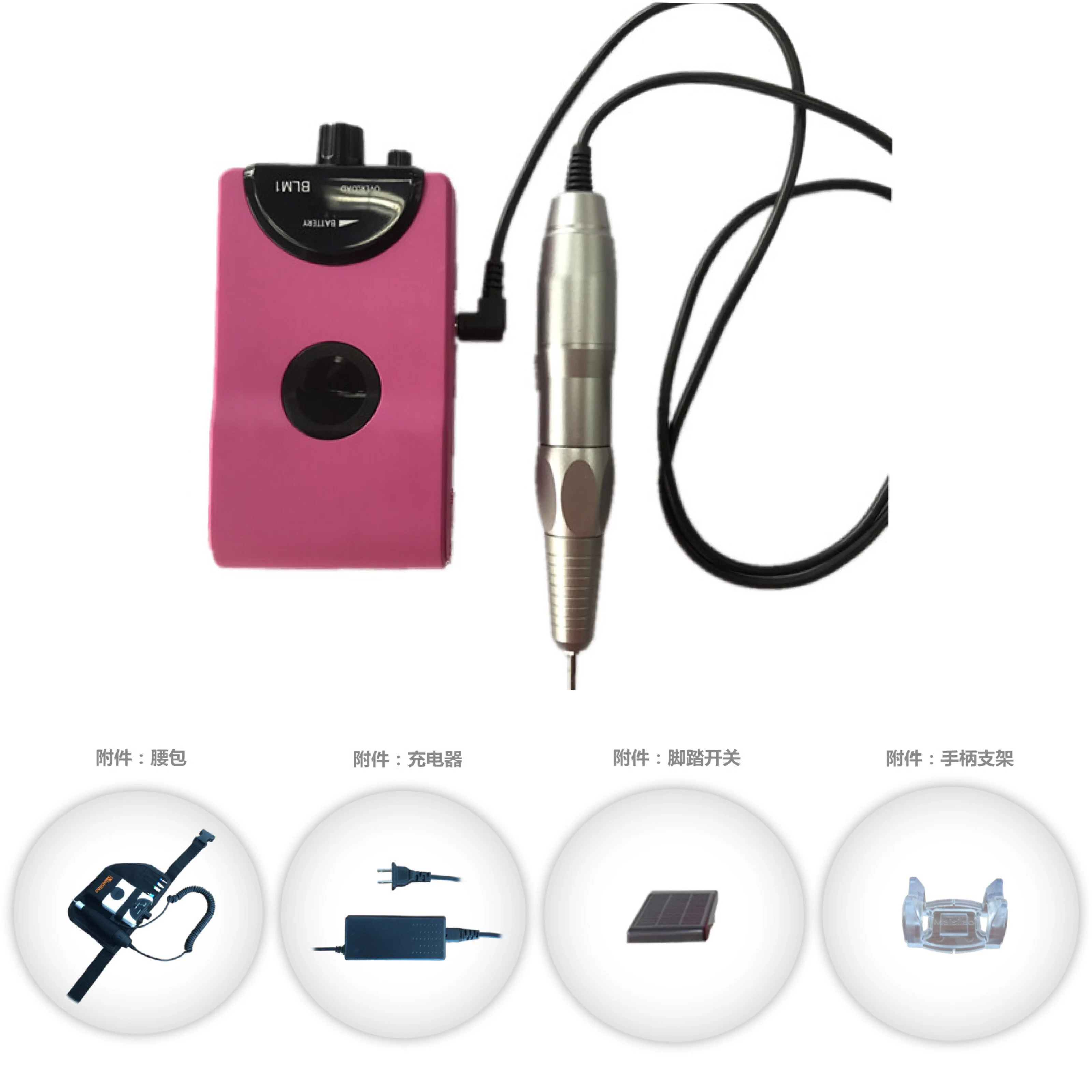 Electric Nail Drill Machine Nail Sander Gel Cuticle Remove Professional Manicure Drill Machine Set Nail Lathe File Polish Tool