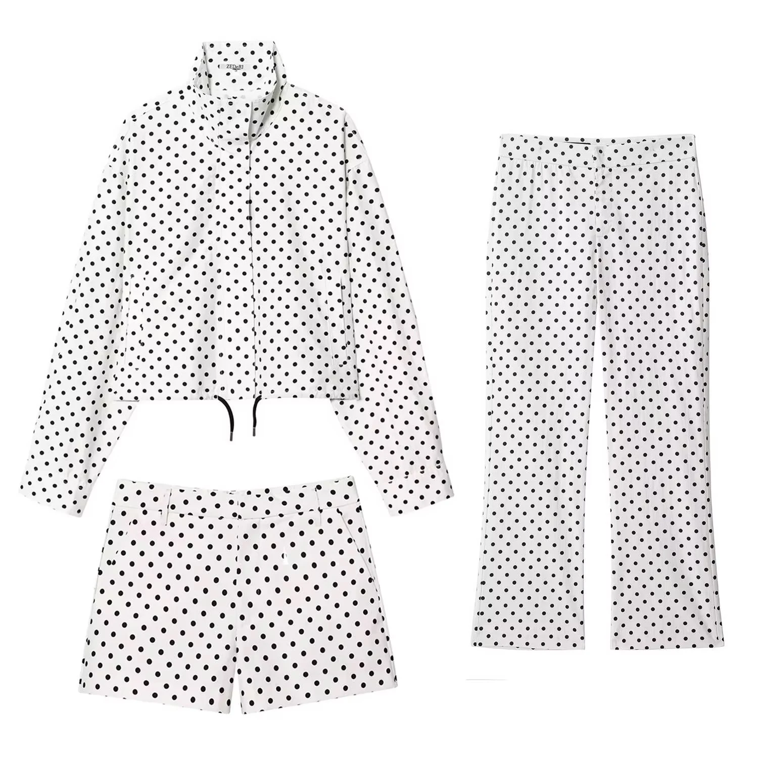 White Dot Suit
