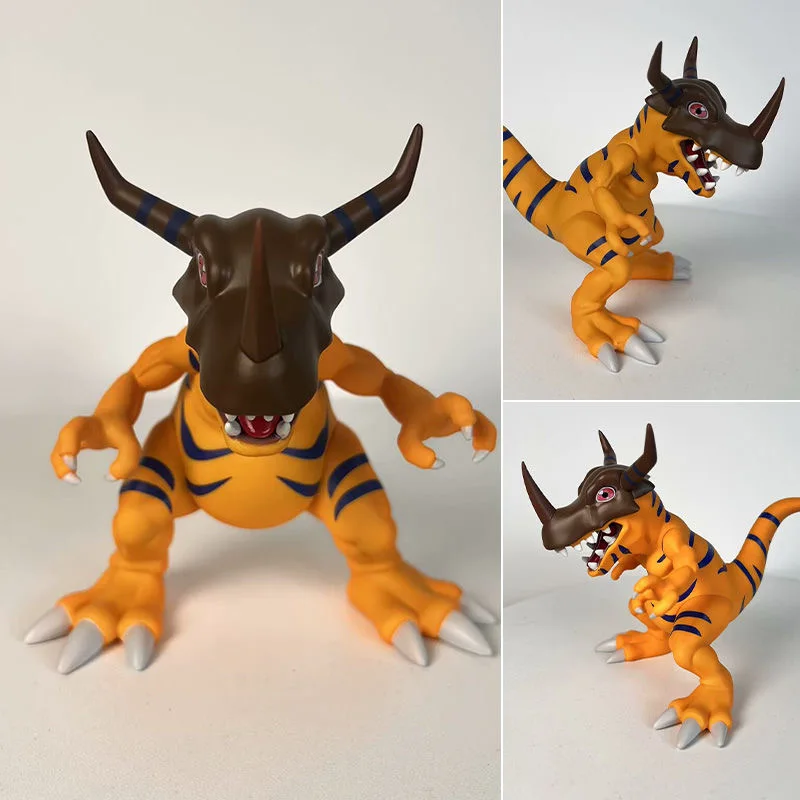 

12 см фигурки аниме Digimon GK Greymon Agumon, фигурка, милый габумон, ПВХ фигурка, Коллекционная модель, украшение, игрушки, подарок для мальчиков
