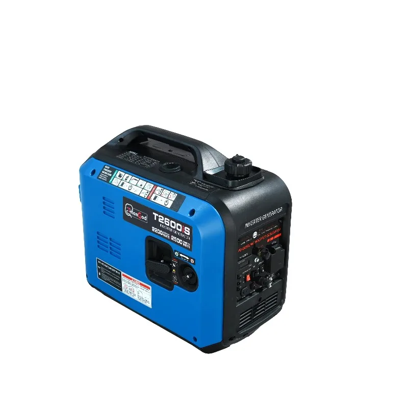 

【Best-selling】 TitanGod Ultra-Silent Single Cylinder Inverter Generator 2.2-2.5kW 24V 60Hz Remote Portable Low Noise Home Use E