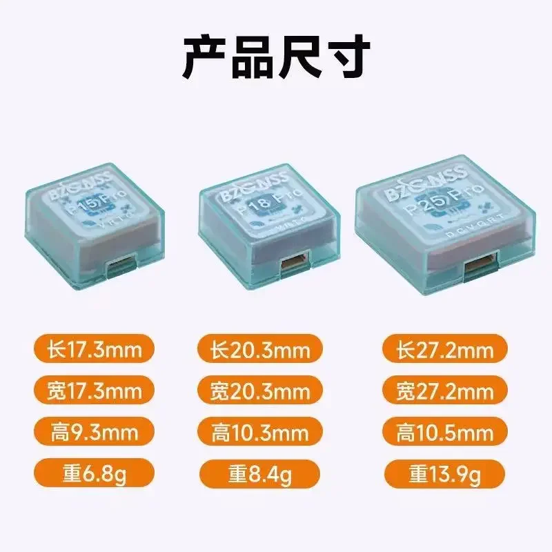 BZGNSS P18 Pro  GPS Module for FPV Drone, 50+ Satellites, 5m Accuracy, Betaflight/INAV Compatible