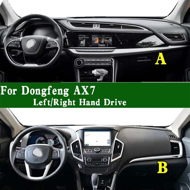 

For Dongfeng DFM Aeolus AX7 Pro Dashmat Dashboard Cover Instrument Panel Sunscreen Insulation Protective Pad Anti-Dirt Proof