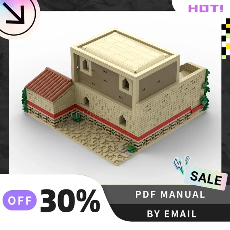 [2068 قطعة] مجموعة مكعبات بناء إبداعية مخصصة لمنزل MOC ألعاب تعليمية جذعية لتقوم بها بنفسك مجموعة نماذج البناء هدايا عيد الميلاد