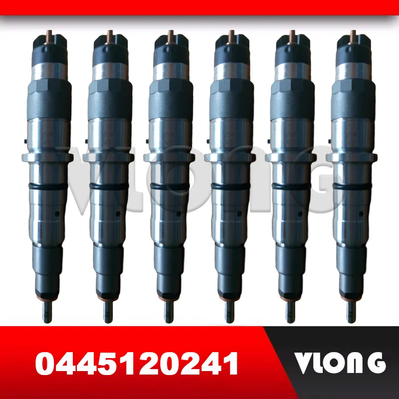 

New Machinery Engine Parts Fuel Injector For Cummins QSL9 Komatsu Excavator S6D107 6D107 4930485 5263304 0445120241 0445120070