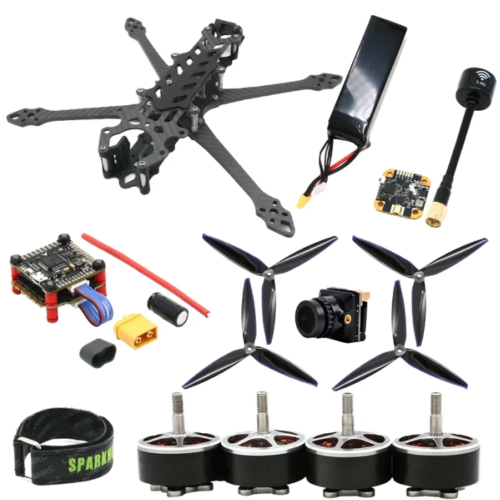 Mark4 FPV Rc Drone Combo High Speed Freestyle Fpv Drone Full Set With Camera 5 7 10 13 15 Inch Frames FPV Goggles