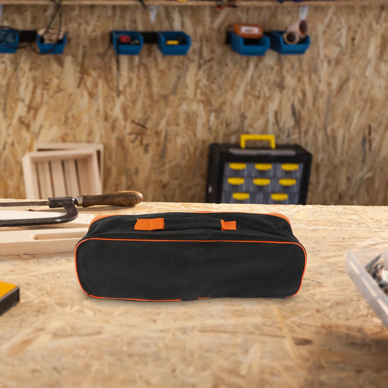 

Durable Tool Bag with Hand Strap Organizer for Tools Parts Accessories Professional Crafted Chic Look Tool Pouch