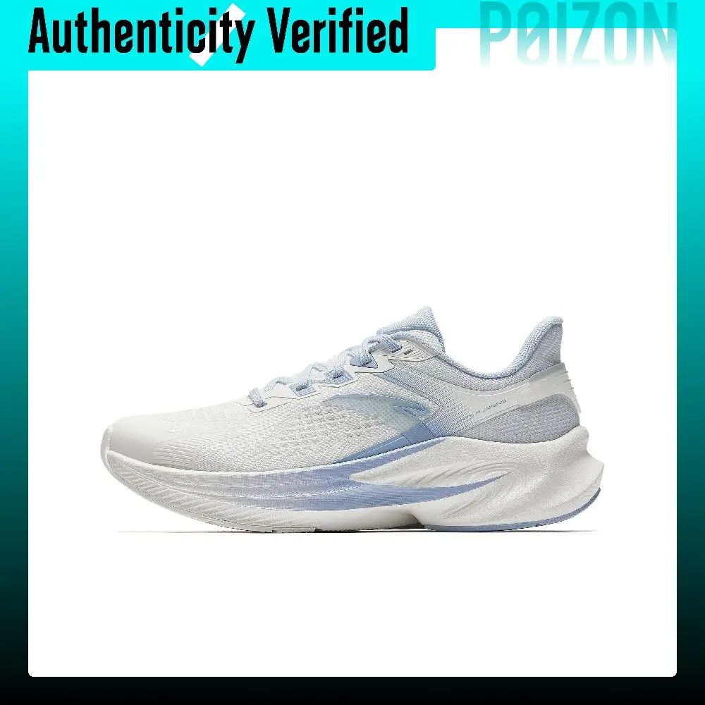 Anta Stinger 6 Low top A SHOCK FIBER Sprint Physical Fitness Test & Exam Running Shoes Women's White Blue 922515511-3
