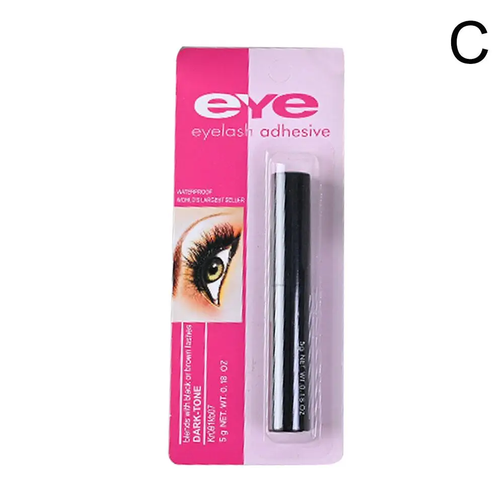 Waterproof Strong Adhesive Eyelash Glue Quick Dry No Eyelashes Extension Color Lashes Black Irritant Clear False Glue Eye M G6Q6