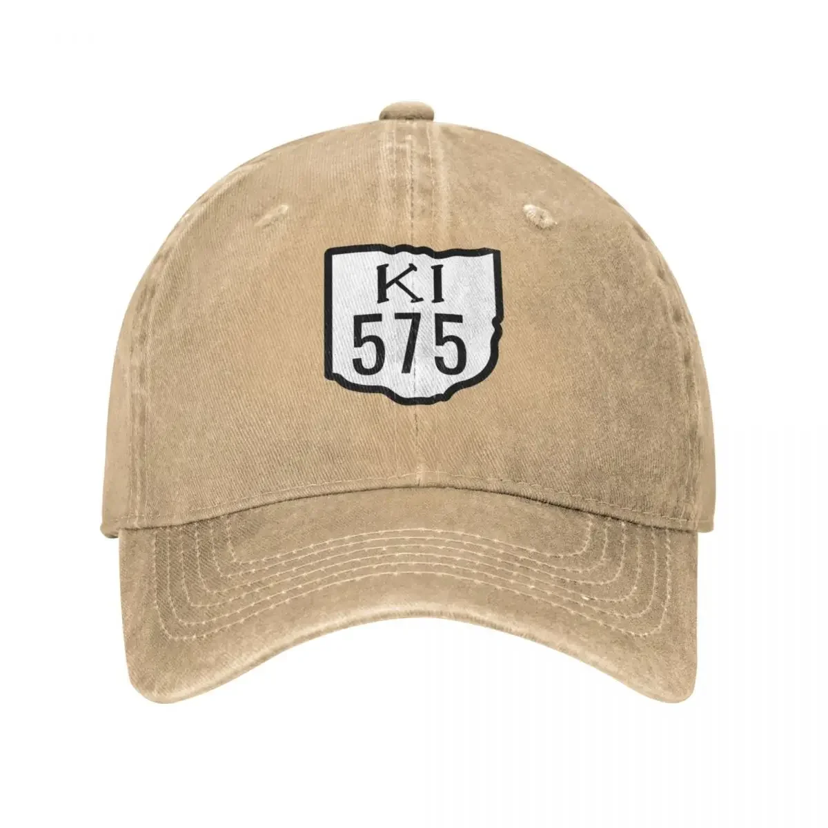 Kelleys Island KI State Route 575 Map Cowboy Hat Sports Caps derby hat Hats Man Women'S