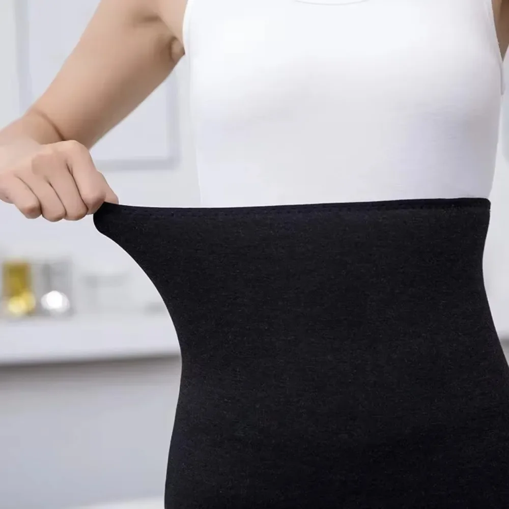 Thicken Cashmere Waist Warmer Winter Wool Thermal Abdominal Belt Elastic Waist Support Belt Stomach Protector Wrap Band Unisex