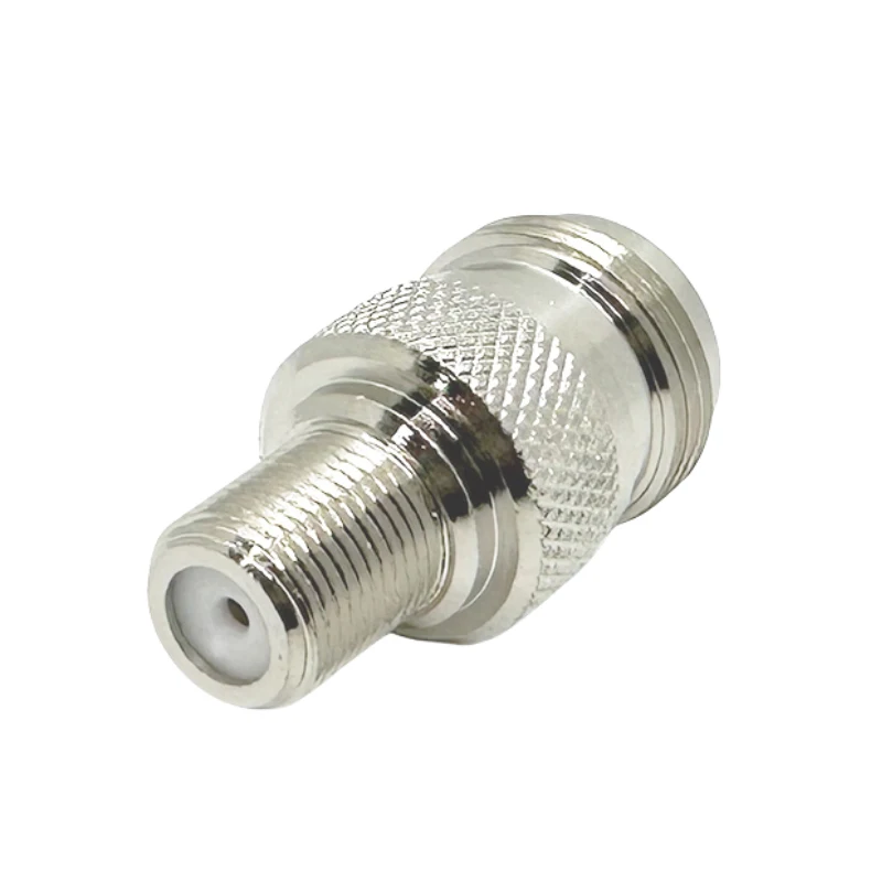 N to F Coaxial Adapter F Female to N Female RF Coaxial Connector for Antenna WiFi