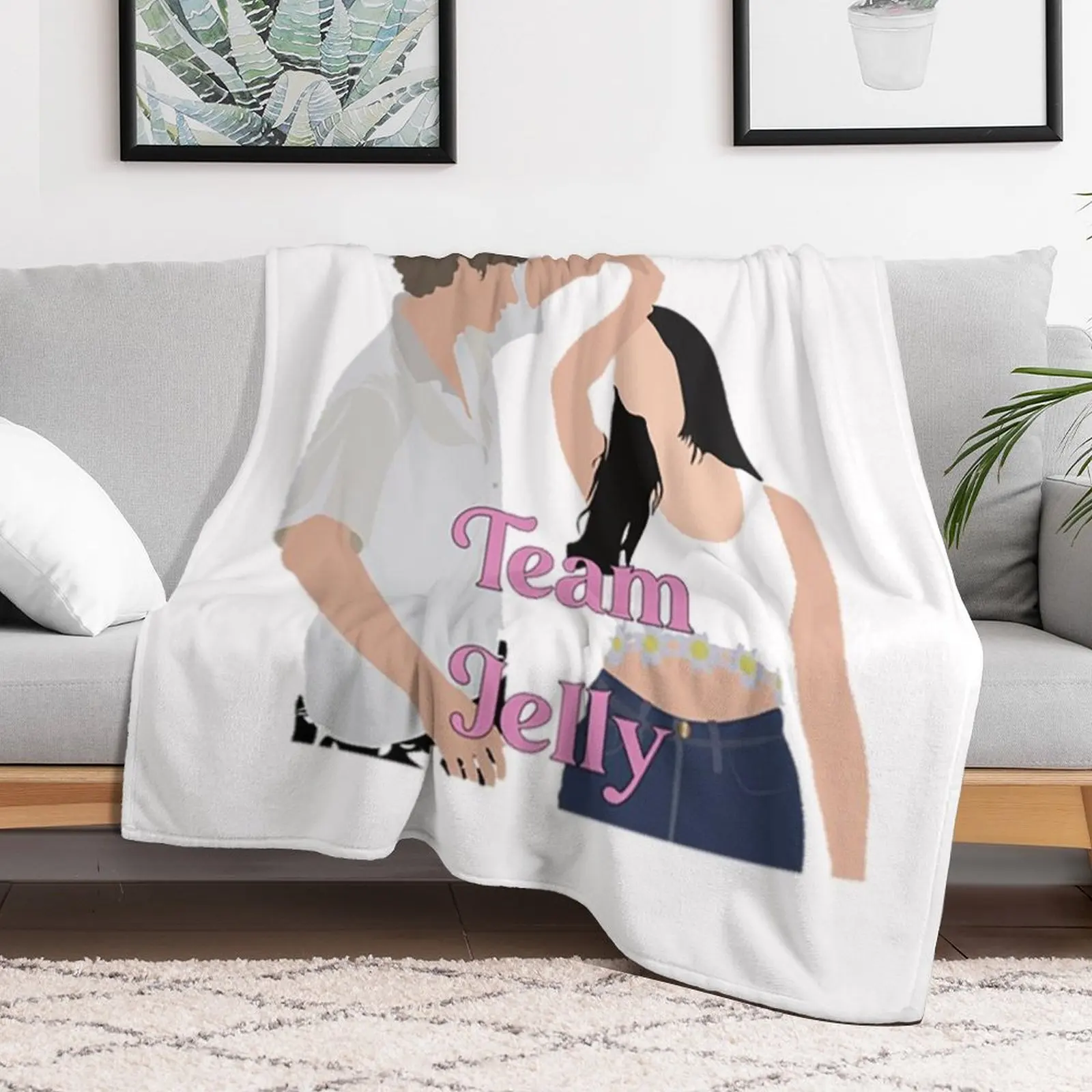 Belly & Jeremiah - The Summer I Turned Pretty (2) Throw Blanket Luxury Large Soft Blankets