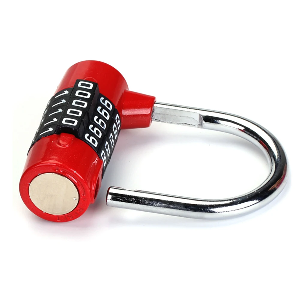 100% Brand New High Quality Material Padlock Lock Gym Lock Practical 5 Digit Combination Padlock Combination Lock