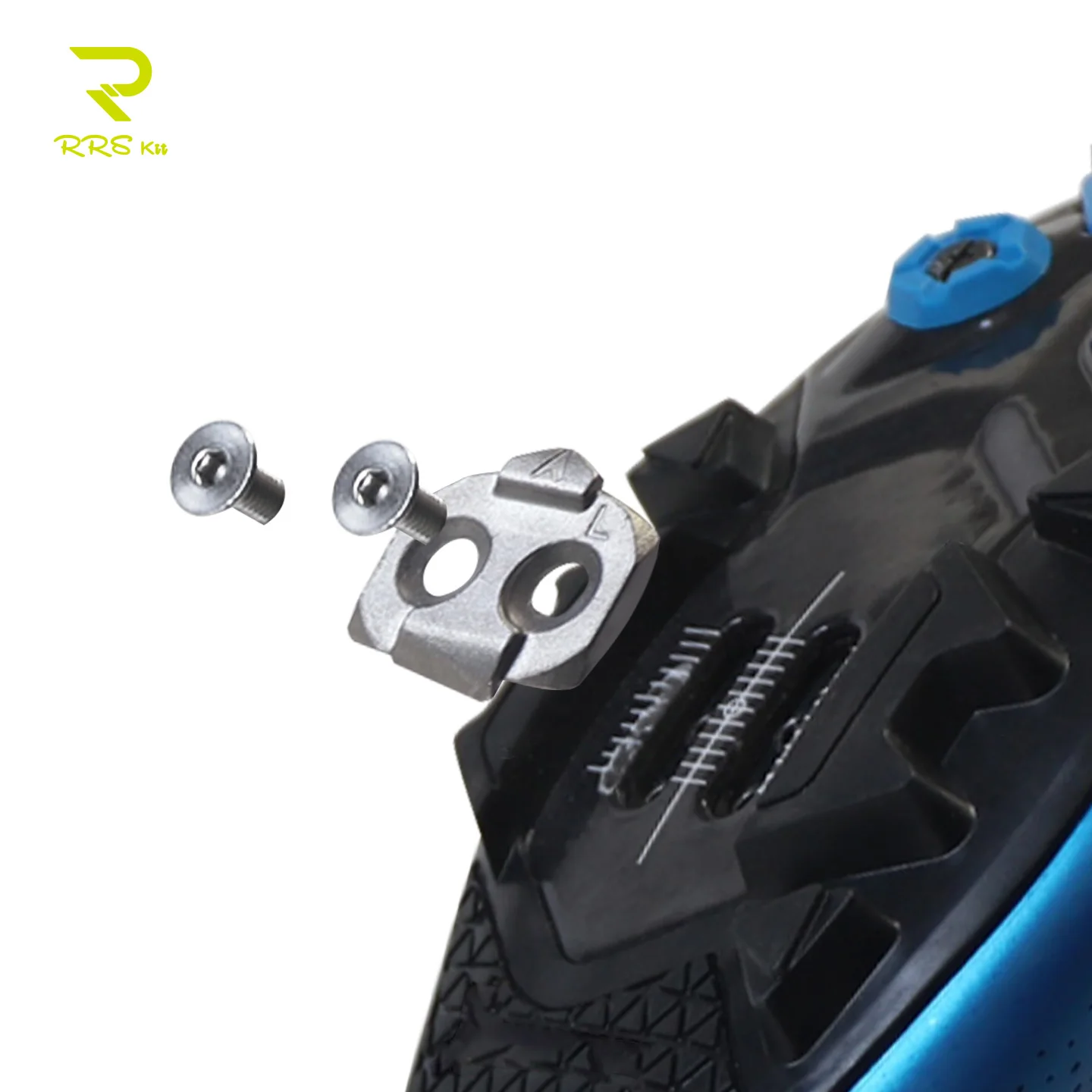 RRSKIT Mountainbike-Verschlusspolster für Zeit, Mountainbike, selbstsicherndes Pedal, ATAC-System, Edelstahl, Mountainbike-Stollen – Detail 3