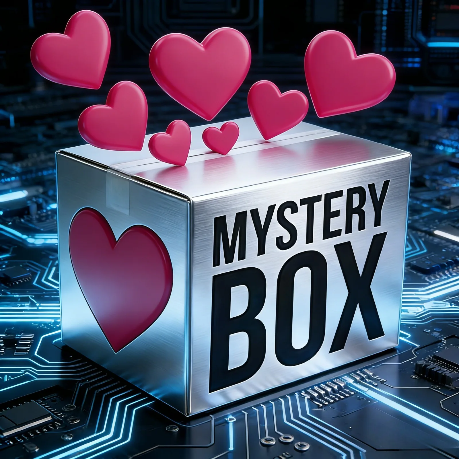 

Screen-Free Surprise Gift Box – Safe, Non-Electric Mystery Unboxing | Clean Design for Teens & Adults