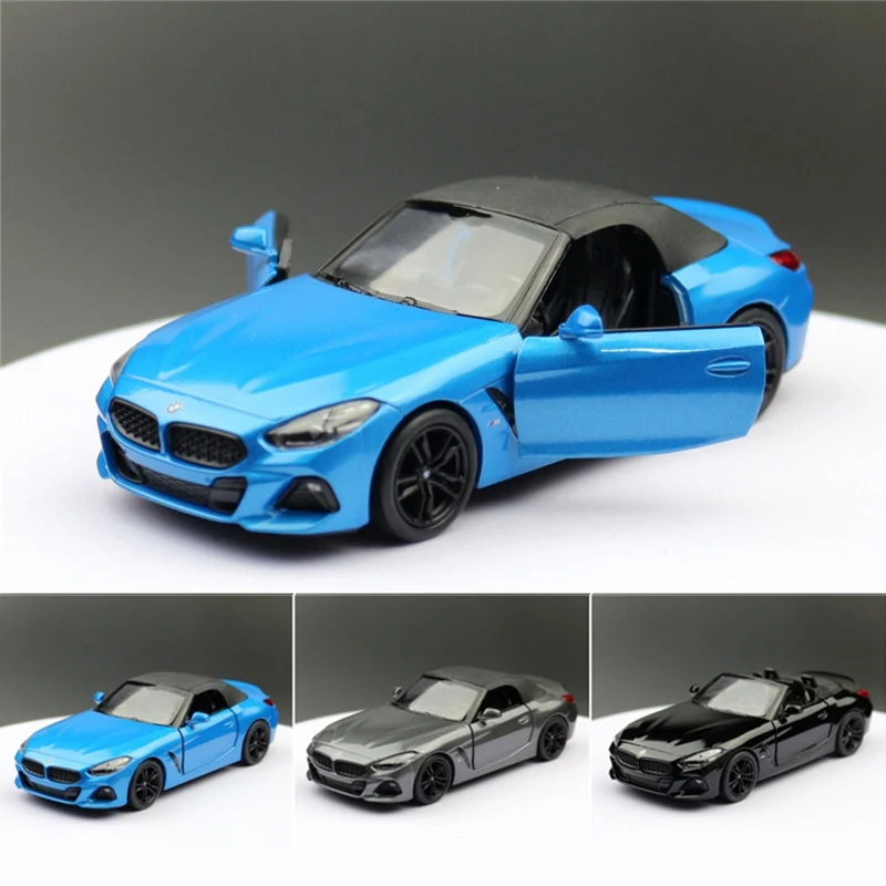 1:34 Z4 Coupe Alloy Convertible Sports Car Model Diecast Metal Race Car Vehicles Model Simulation Collection Childrens Toys Gift