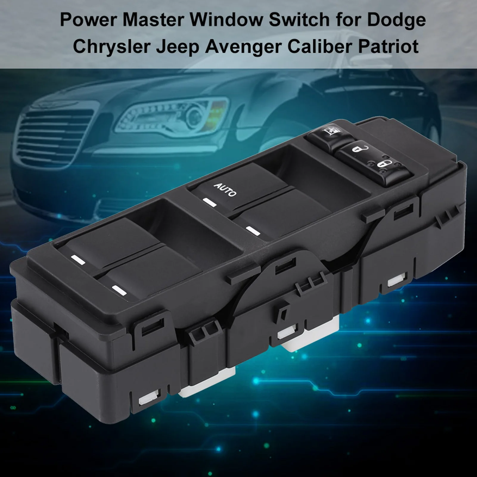 Power Master Fenstersc halter für Dodge Chrysler Jeep Avenger Kaliber Patriot 04602780aa Zubehör – Detail 6