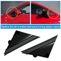 For FIAT 500 2012-2019 Door Mirror Triangle Plate Cover Flag Cover Front Window Molding A-pillar Triangle 1SH17KX7AA 1SH16KX7AA