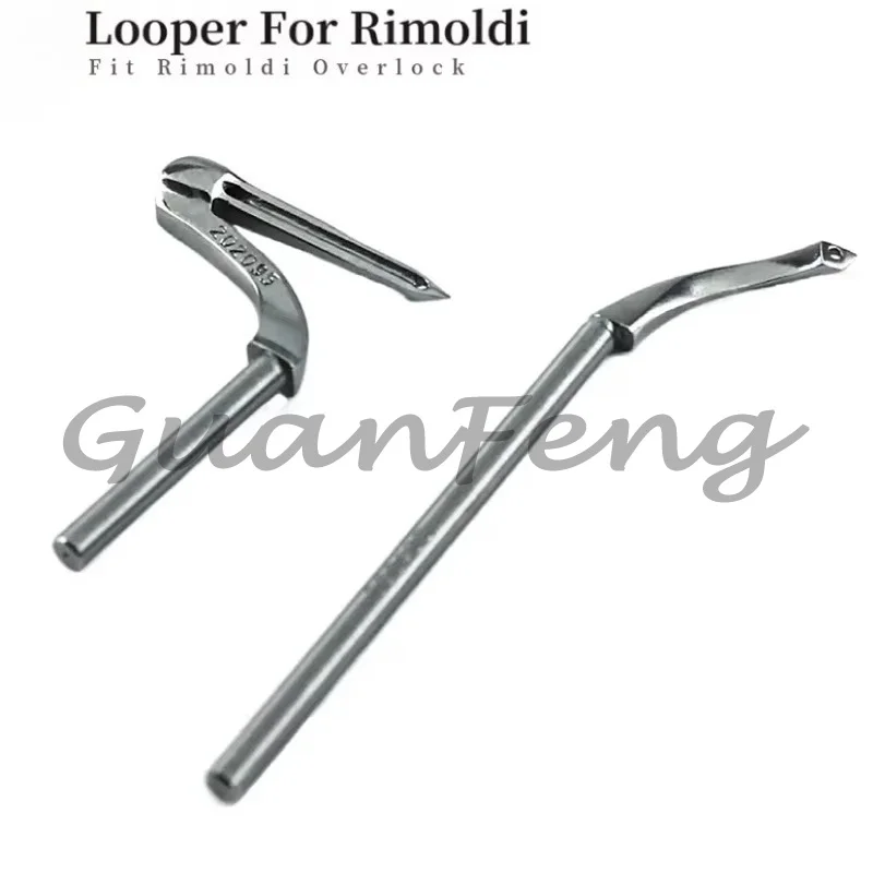 For 204033-010 & 202095-011 Upper & Lower Looper Set, Fits Rimoldi 327 527 Overlock Sewing Machine Spare Parts