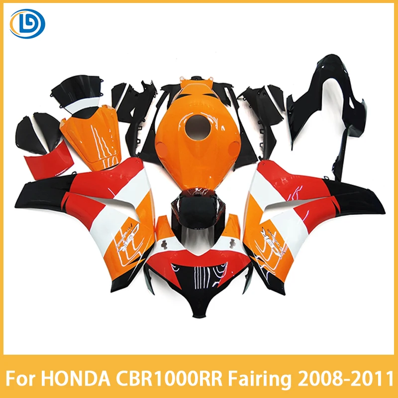 

Motorcycle for HONDA CBR1000RR CBR 1000 CBR1000 RR 2008 2009 2010 2011 ABS Injection Bodywork Shell Fairing Kit Protection Cover