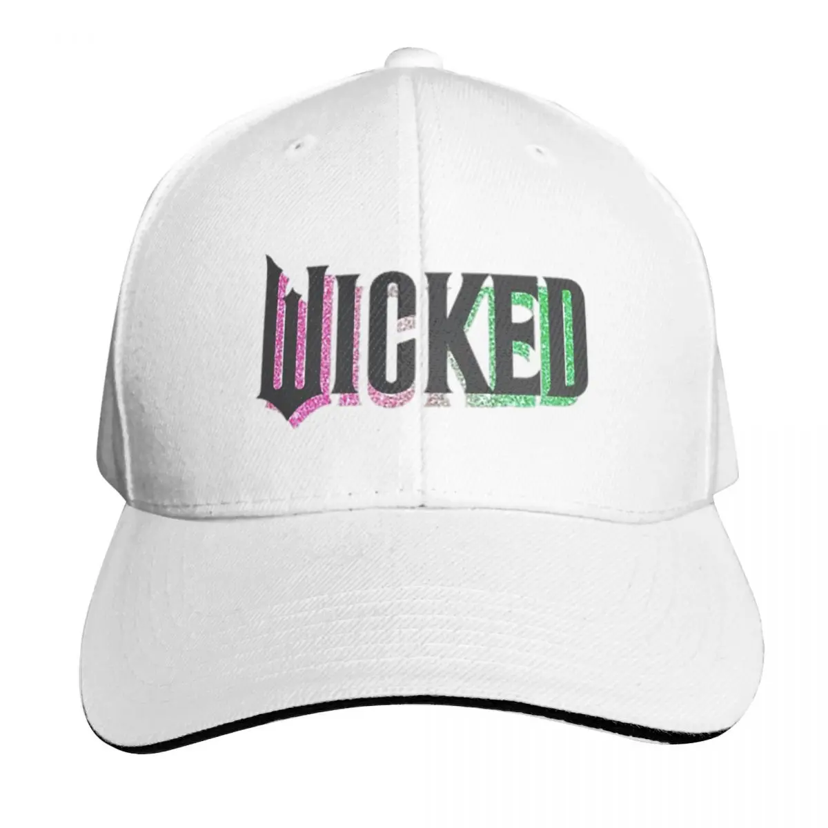 

Кепка с логотипом Wicked Movie Glinda And Elphaba, модные повседневные бейсболки, регулируемая кепка в стиле хип-хоп, летние бейсболки унисекс