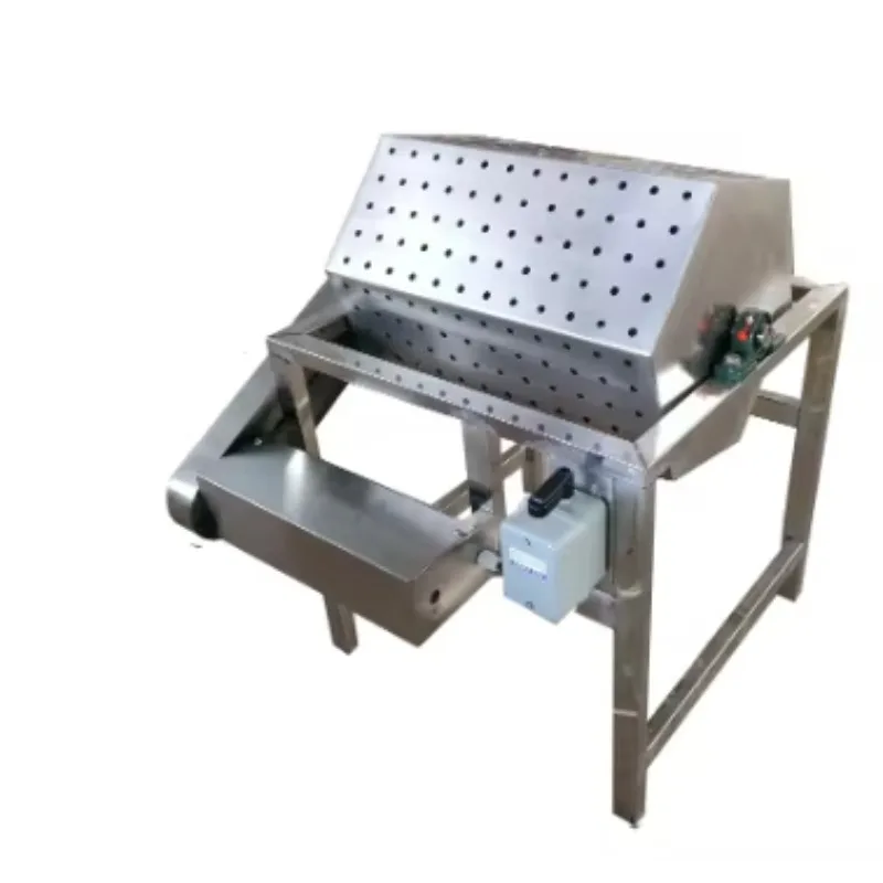 حار بيع جودة عالية السعر المنخفض مصغرة جميع الفولاذ المقاوم للصدأ مسلوق السمان شل كسارة، رخيصة / كسارة قذيفة السمان