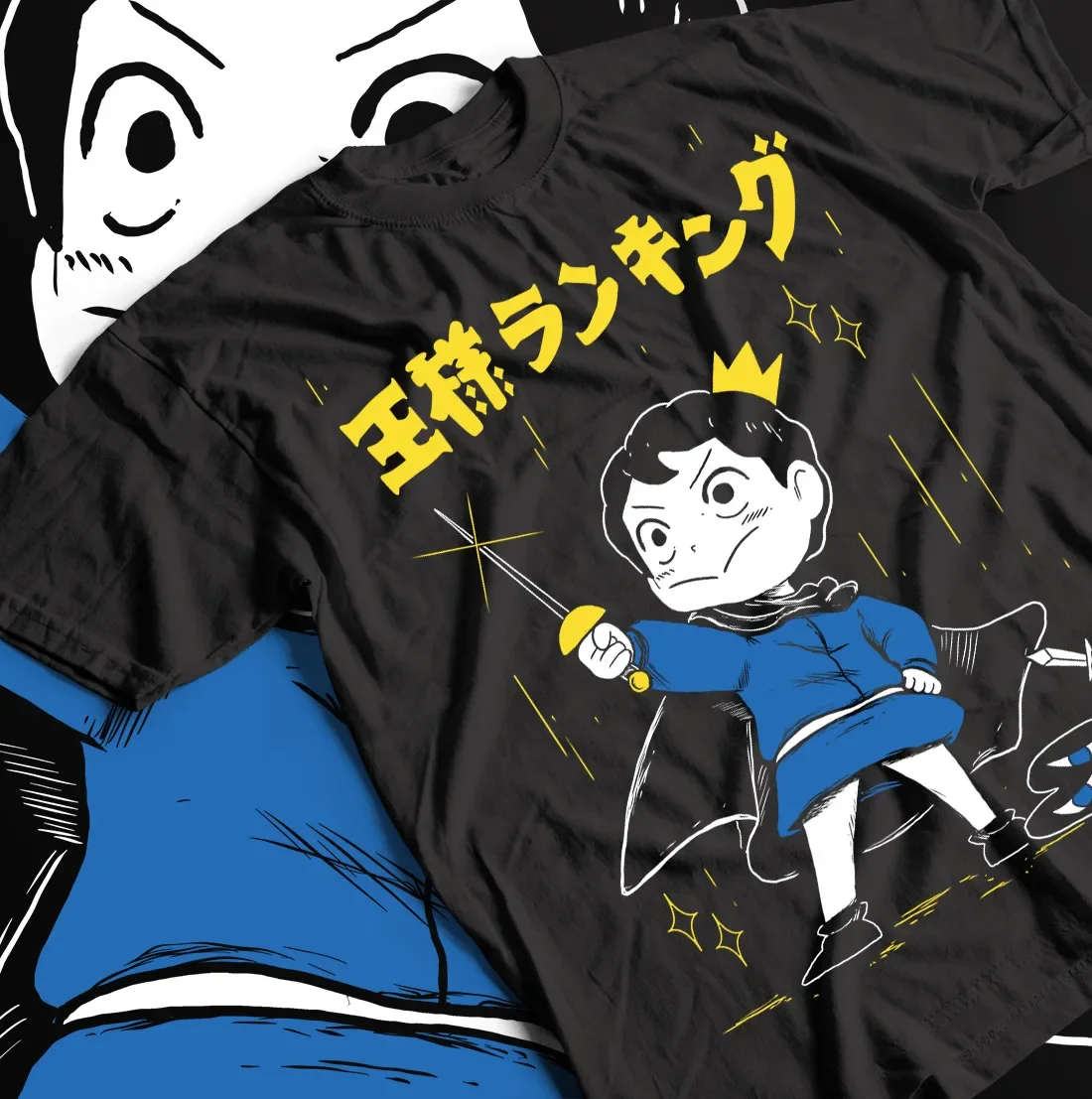 Ranking Of Kings Anime T-Shirt,Ousama Ranking,Bojji T-shirt,Kage,Graphic Tee