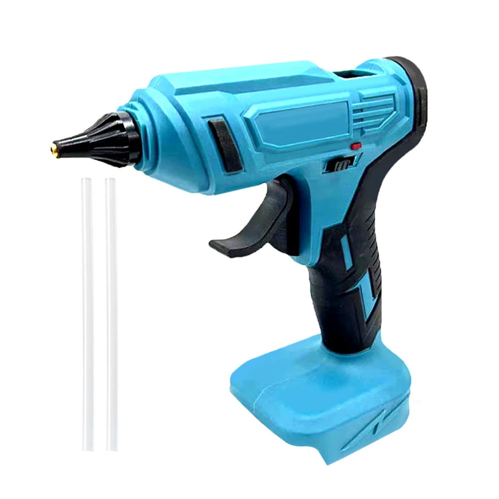 Immagine 3: Macchina Elettrica per Colla a Caldo Portatile Senza Fili, Strumento di Estrusione Colla al Litio, Applicatore per Stick di Colla da 11mm per Fai-da-Te, Arte e Artigianato Domestico
