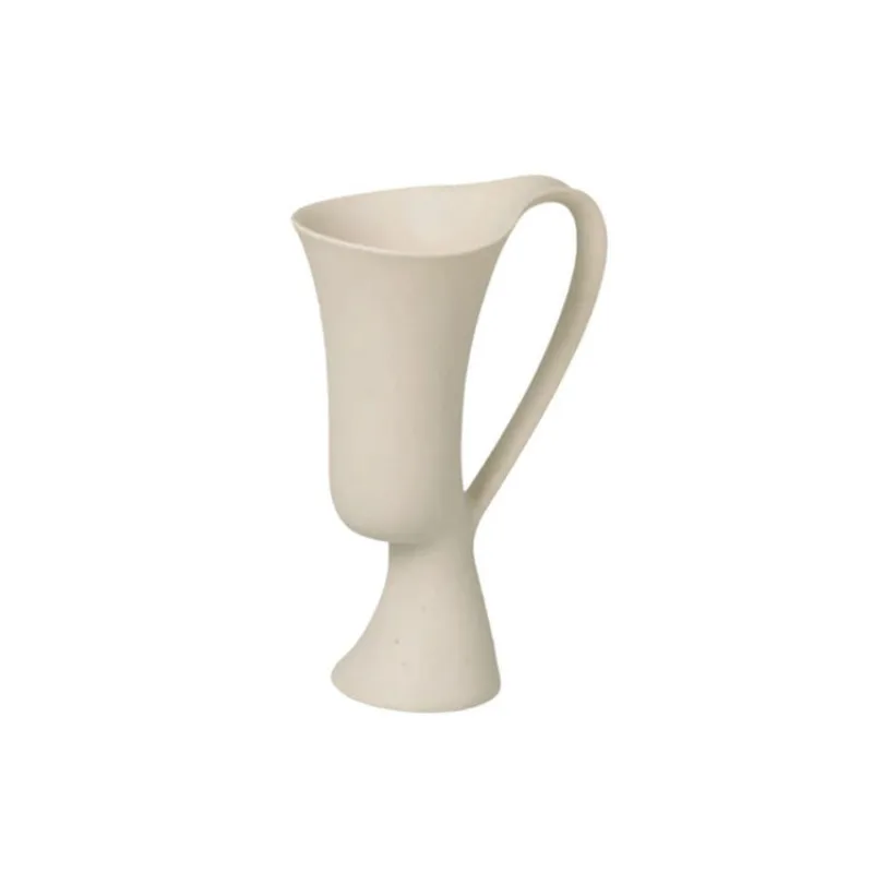 

Modern creative curve design calla lily flower ware porch living room decorative vase ornament