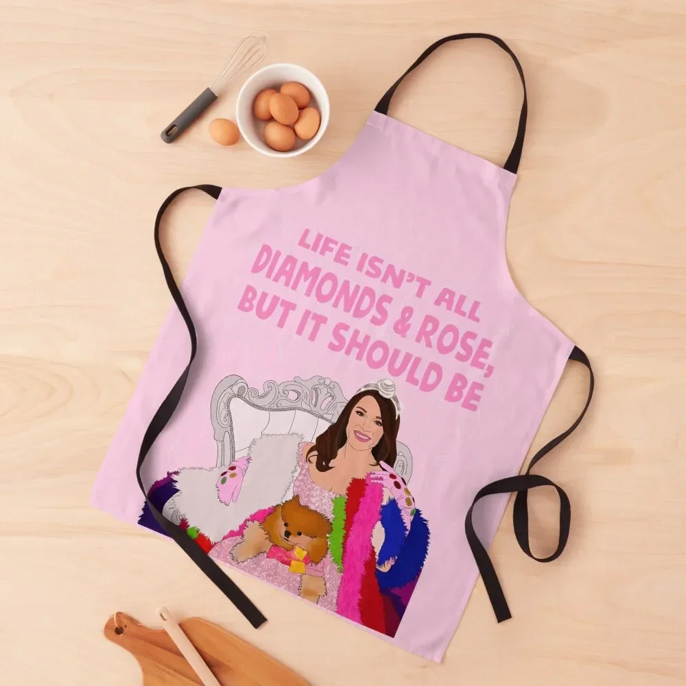 

Lisa Vanderpump | Real Housewives of Beverley Hills | RHOBH | Vanderpump Rules Apron painting Apron