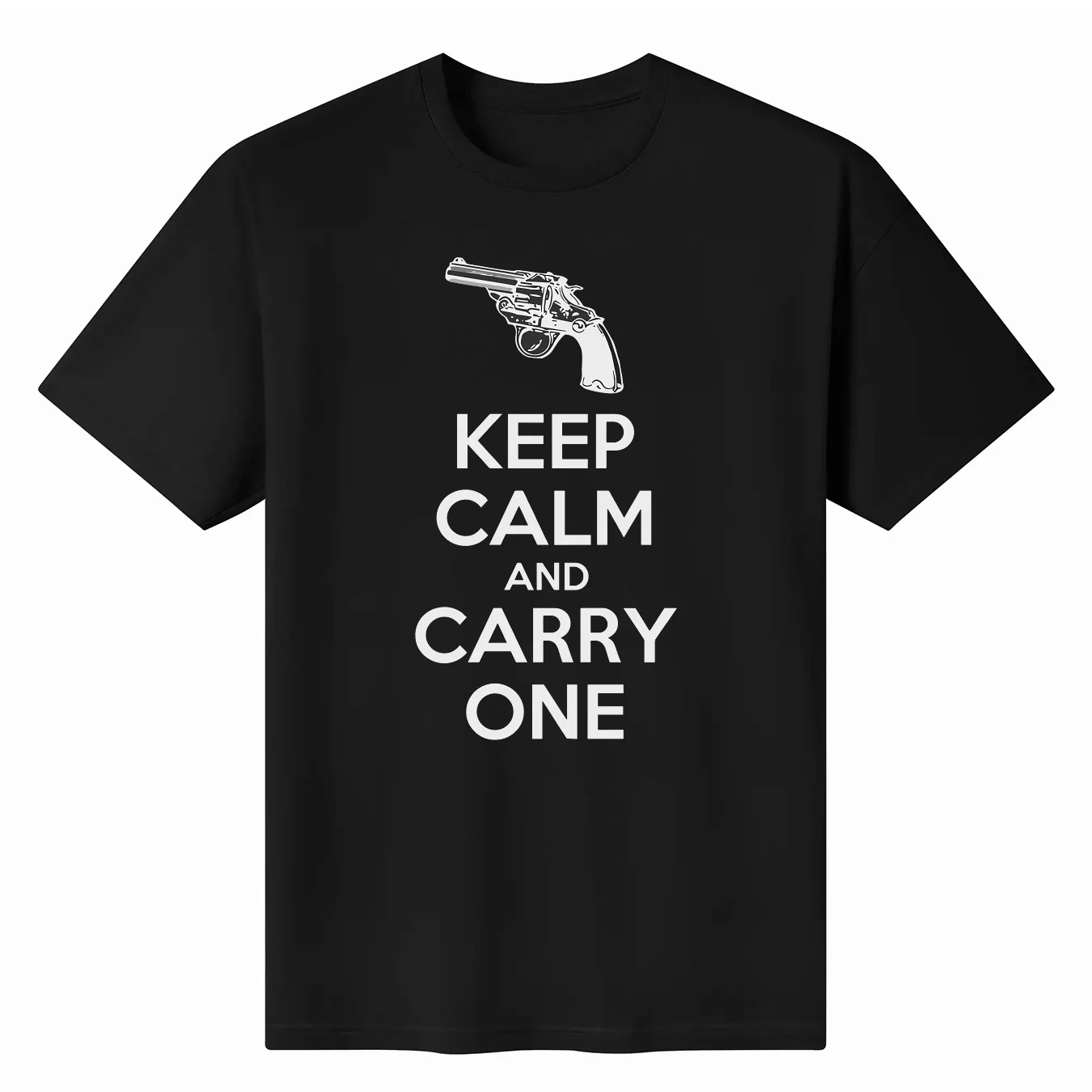 

Keep Calm And Carry One Pistol 2Nd Amendment Gun Control T-shirt Tee