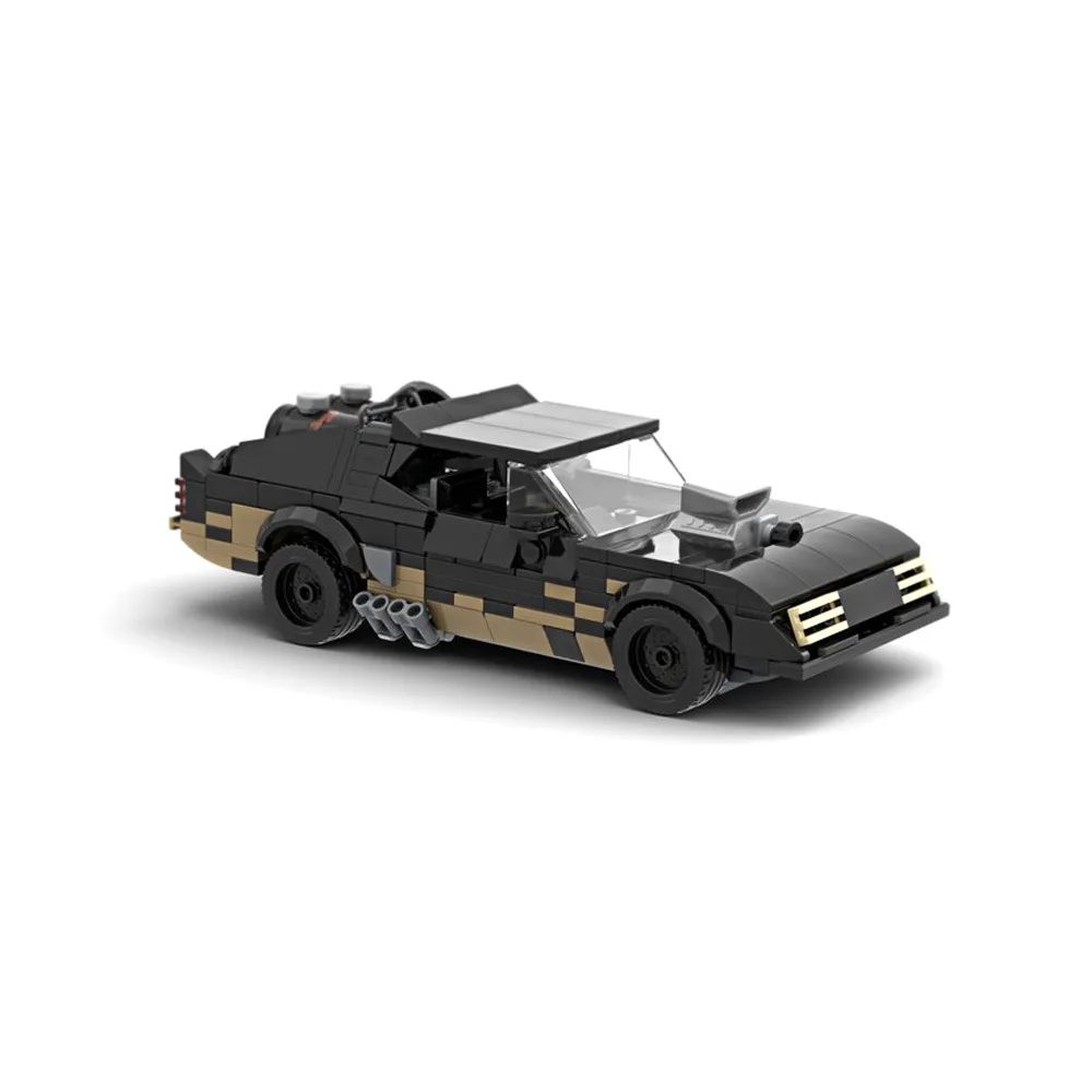 

Technical City Car Mad Max V8 Interceptor Muscle Rage Road Car Speed Vehicles Sets Building Blocks Kid Toys Christmas Gift